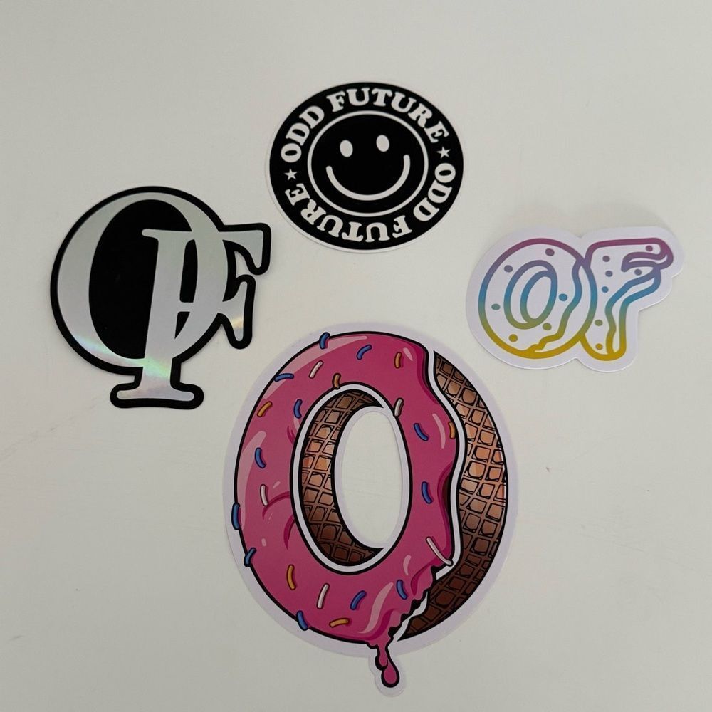 ODD FUTURE OFWGKTA DONUT STICKER